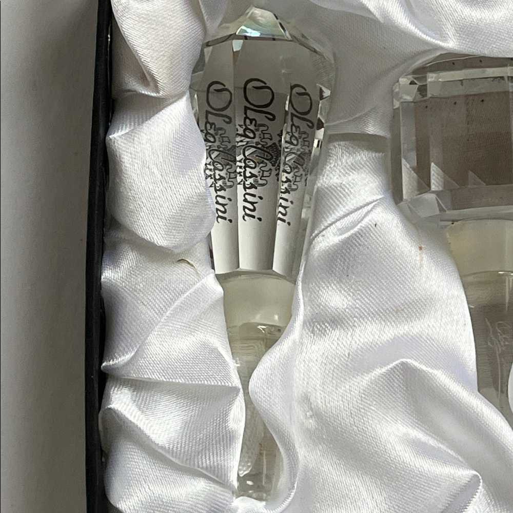 Oleg Cassini Crystal Bottle Stoppers NIB - Picture 10 of 11